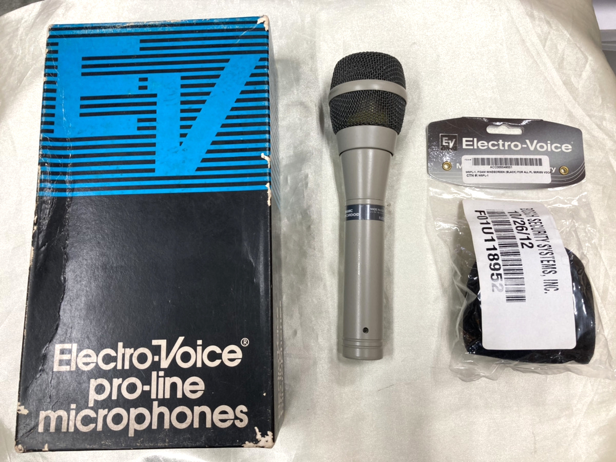 Electro-Voice (エレクトロボイス) / PL80 ボーカル用ダイナミックマイク 80年代モノ①
