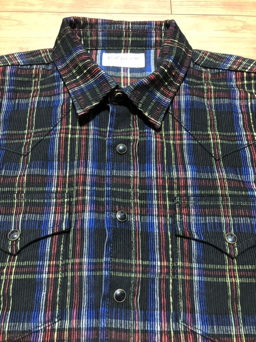 Lクリスマスツリー特価!サンローラン ヴィンテージシャツ 美品 最終 【12月スーパーSALE 15%OFF】 サンローラン ヴィンテージシャツ 美品 最終値下げ シャツ
