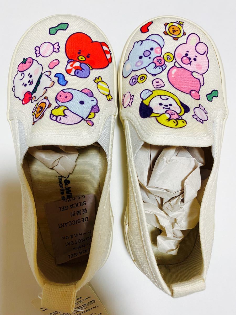 BTS上履き デコパージュ デザイン・サイズ変更可
