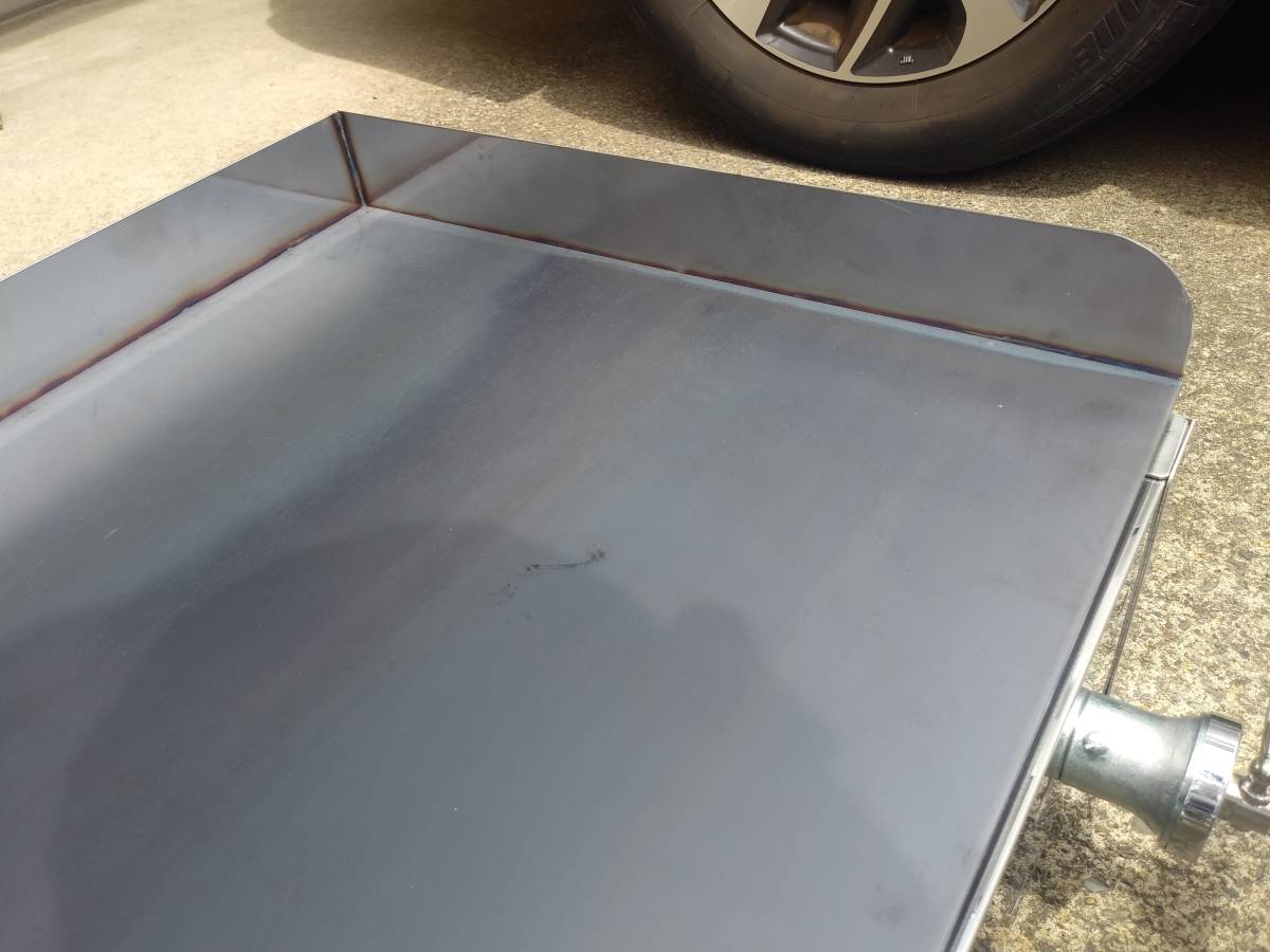特注 極厚9ミリ 鉄板焼き グリラー 600×450 専用台 キッチン 特注 極厚9ミリ 鉄板焼き グリラー 600×450 専用台 キッチン