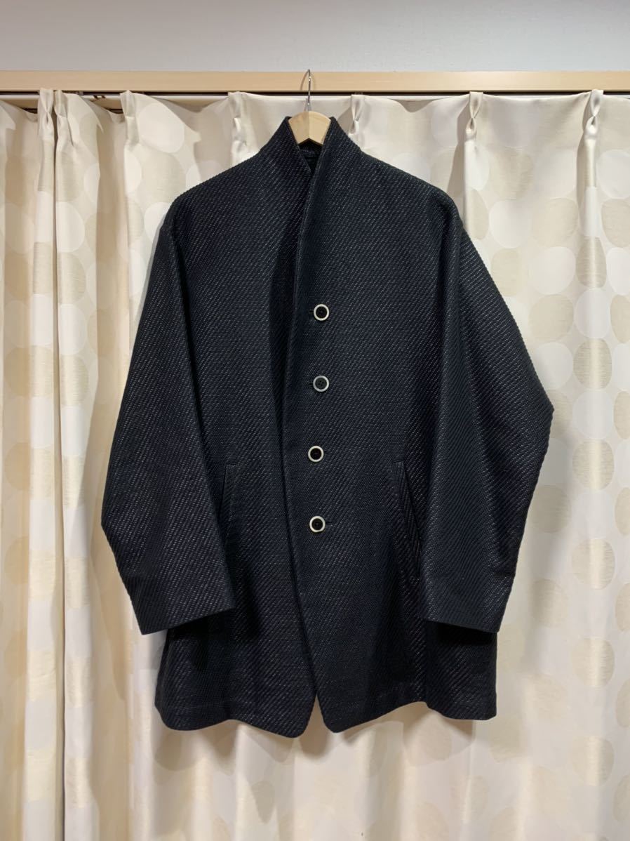 希少 the sakaki GARDEN別注 鬼の居ぬ間着 ショールカラーコート