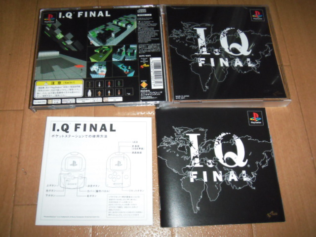 中古 PS I.Q FINAL IQ 即決有 送料180円 _画像1