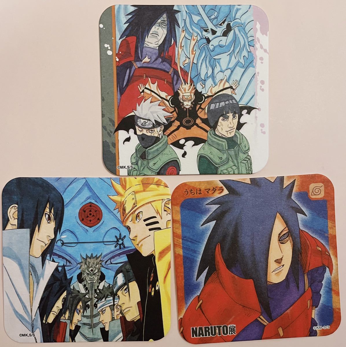 ナルト Naruto展 コースター うちはマダラ サスケ カカシ Naruto 売買されたオークション情報 Yahooの商品情報をアーカイブ公開 オークファン Aucfan Com