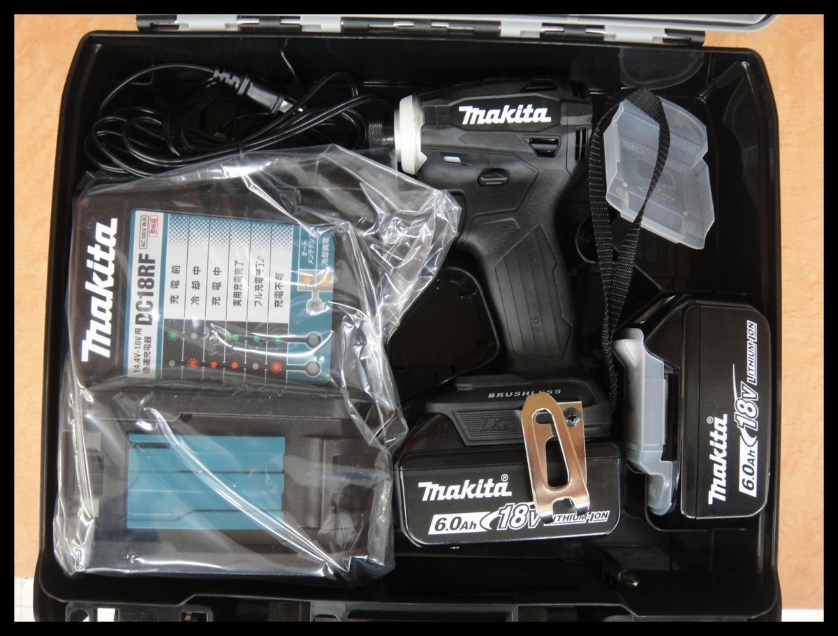 NB180V 新型 新品 マキタ TD172DRGXB ブラック 黒 充電式インパクト