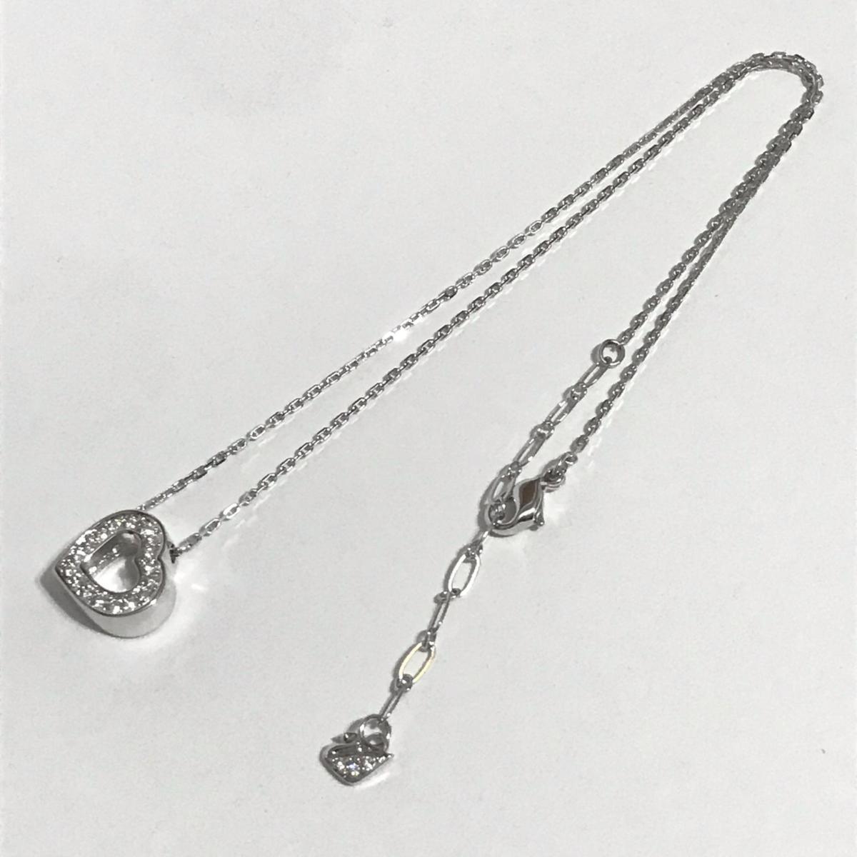 SWAROVSKI スワロフスキー ブレスレット ハート ネックレス ピアス ラインストーン 3点 セット ネックレス