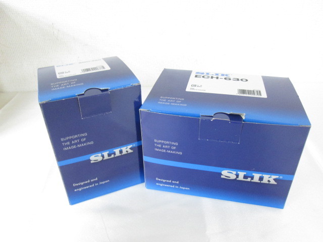 SLIK ECH-630 SMH-250 ポータブル 赤道儀 電動雲台 微動雲台 2点セット 0602020801