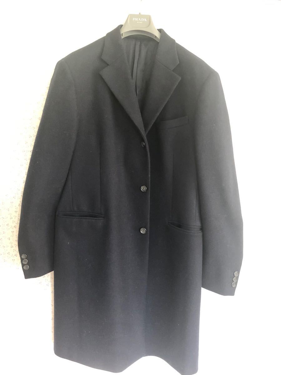 S超可爱のPRADA プラダ ウールチェスターコート チェスターコート ...