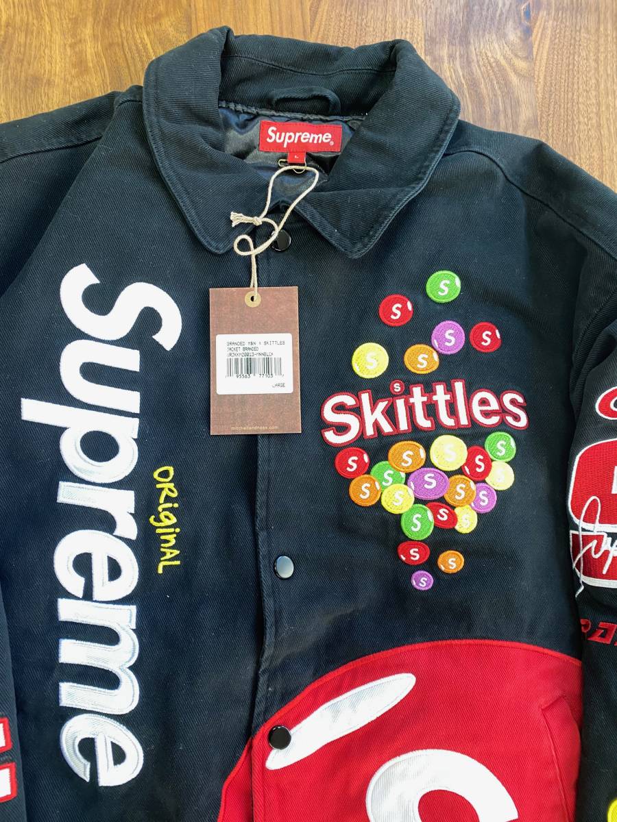 Supreme/Skittles/Mitchell & Ness Varsity Jacket シュプリーム 