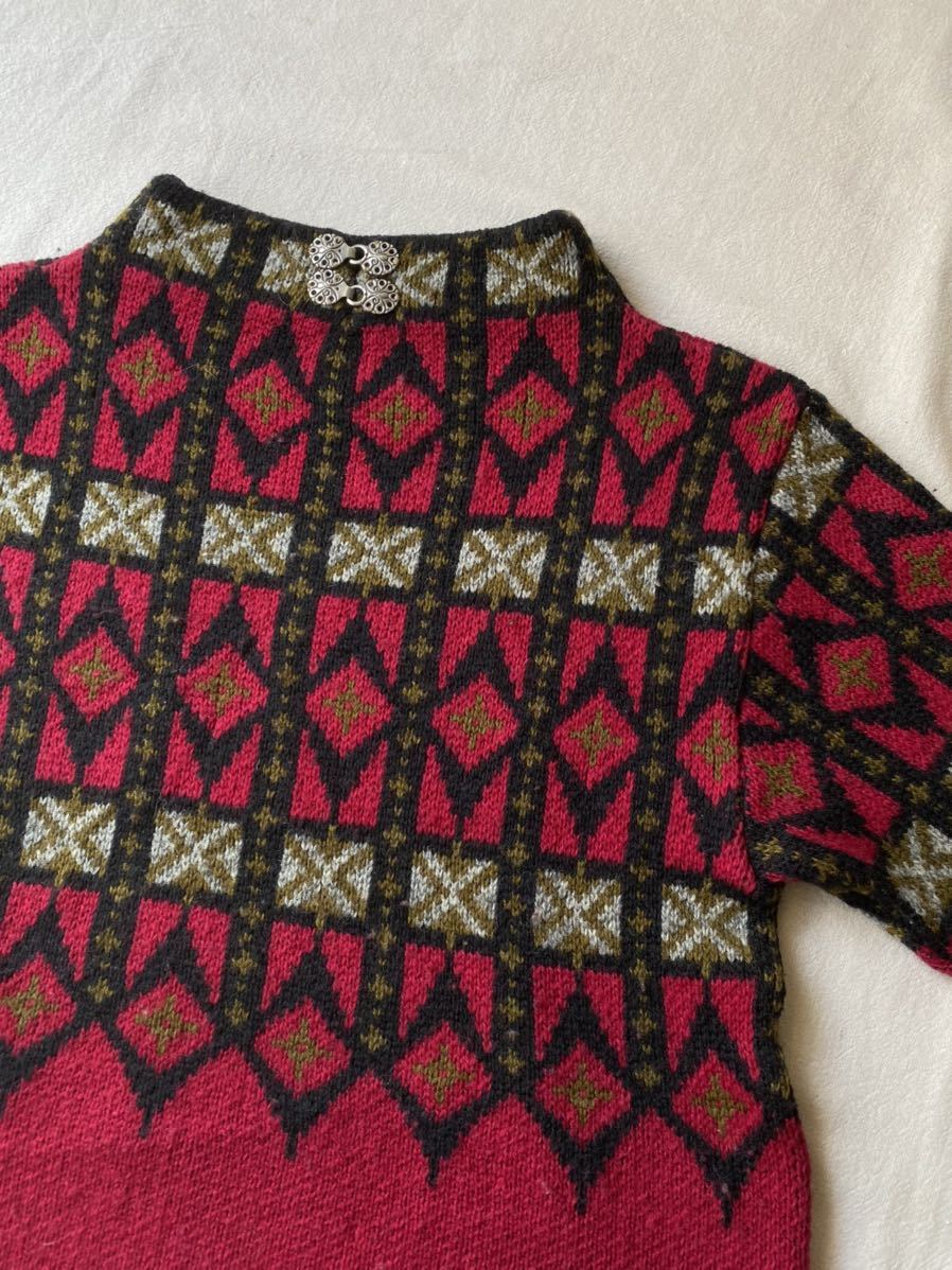 ノルウェー製 Vintage ノルディック ニット セーター / レディース