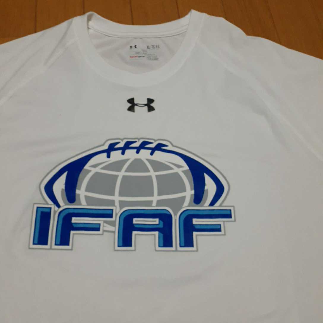 【非売品】IFAFアメフト世界選抜選手支給Tシャツ　XL アンダーアーマー