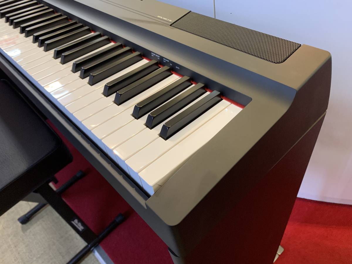 YAMAHA ヤマハ 88鍵盤 電子ピアノ 椅子付き P-125B 美品 【直接引取りor家財便】