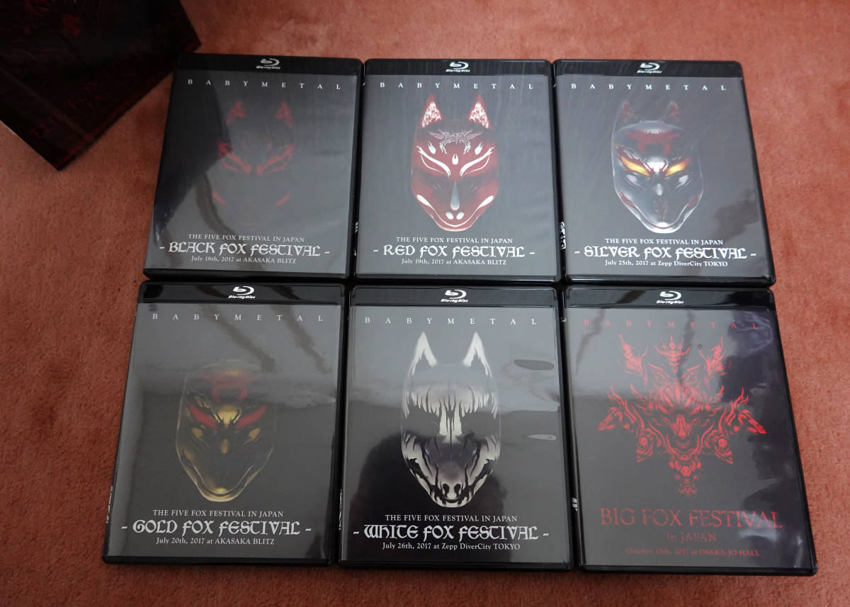 還元祭 【希少】BABYMETAL FOX THE www.dzepina.com FIVE FOX JAPAN