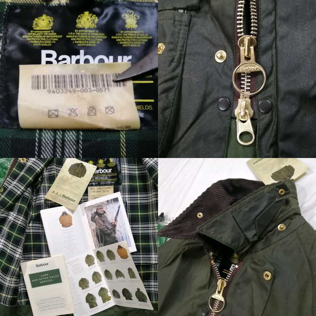 Deadstock c32 90s BARBOUR BEDALE バブアー ビデイル セージ Deadstock c32 90s BARBOUR BEDALE バブアー ビデイル セージ