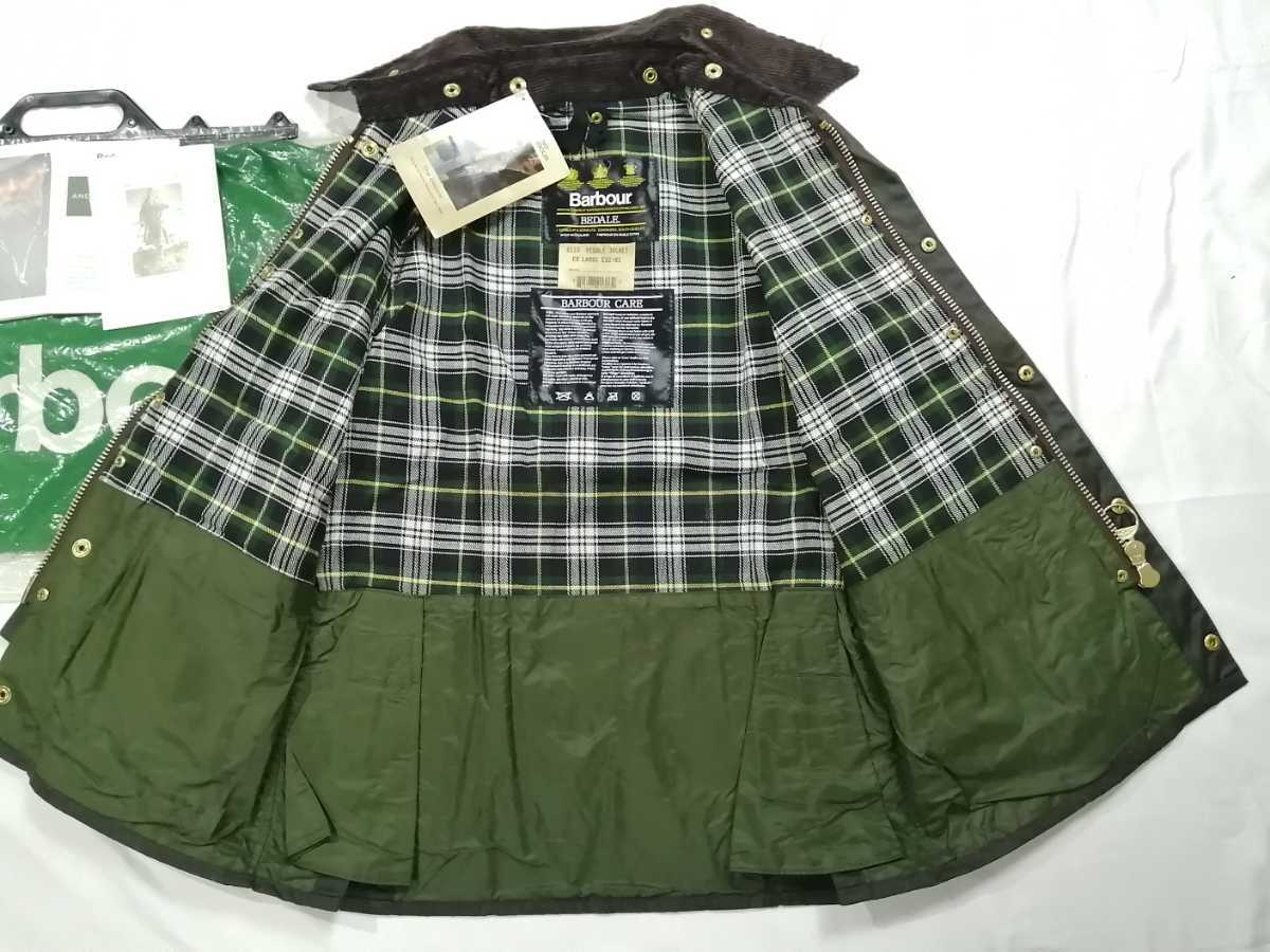 Deadstock c32 90s BARBOUR BEDALE バブアー ビデイル セージ Deadstock c32 90s BARBOUR BEDALE バブアー ビデイル セージ