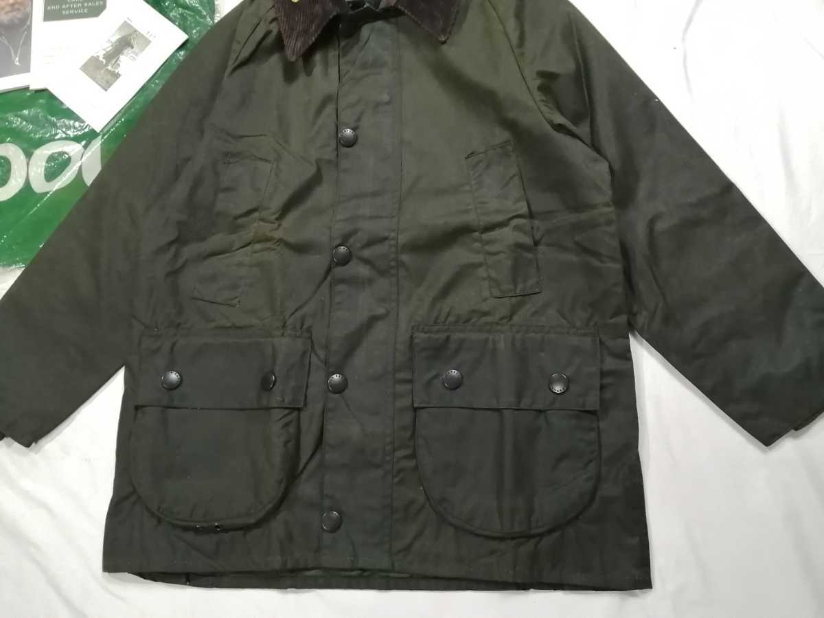 Deadstock c32 90s BARBOUR BEDALE バブアー ビデイル セージ Deadstock c32 90s BARBOUR BEDALE バブアー ビデイル セージ