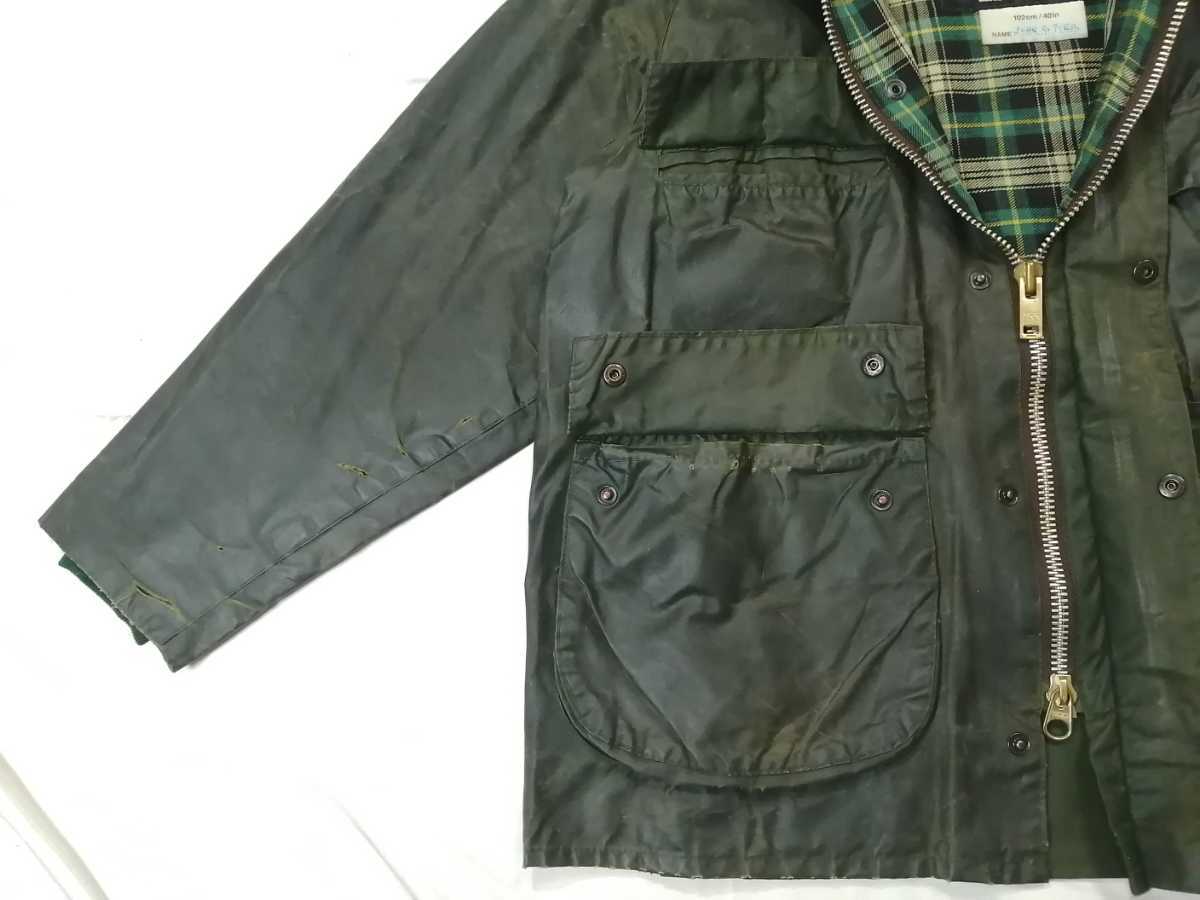 80s 1985 Barbour bedale バブアー ビデイル 4ポケット c40 2クラウン