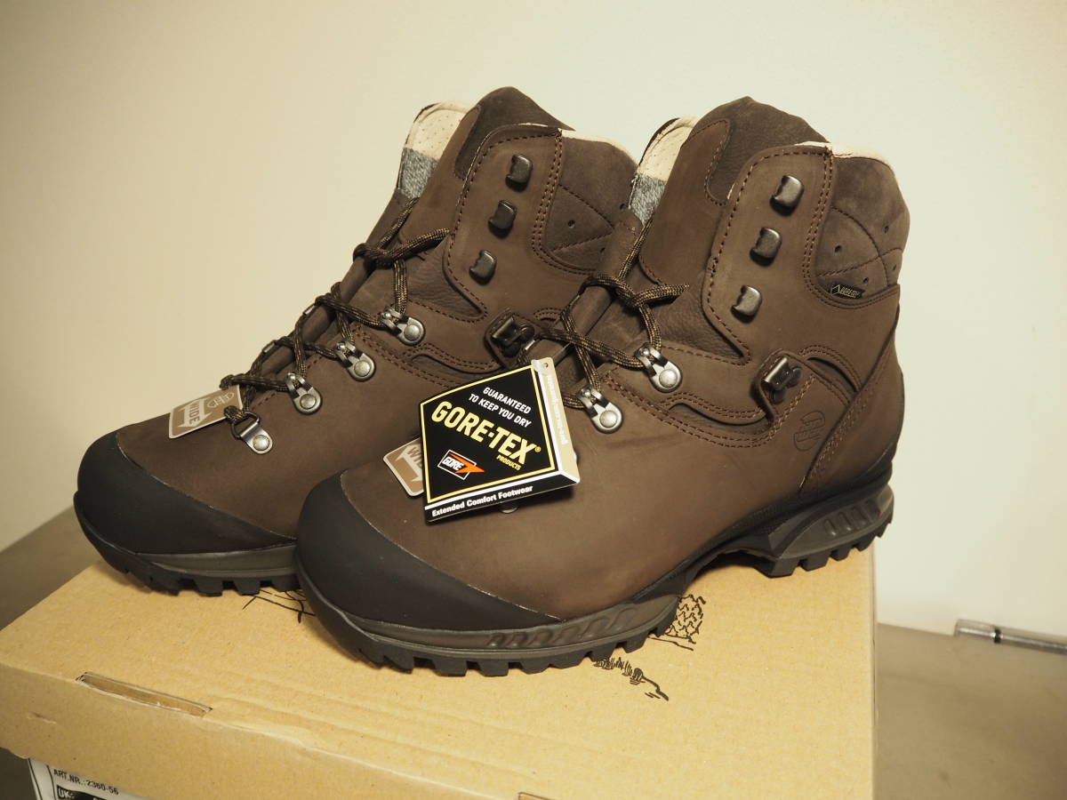 値下げ情報 hanwag ハンワグ アラスカ ワイド ゴアテックス UK6 登山靴 