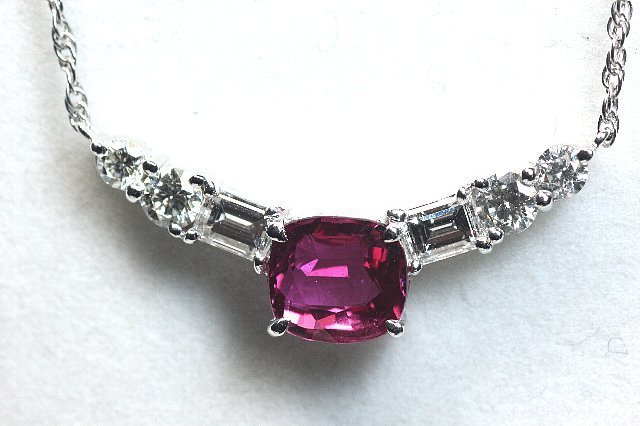 即発送可能】 ルビーネックレス 約4.2ct 新品 ミニ鑑定書 asakusa.sub.jp