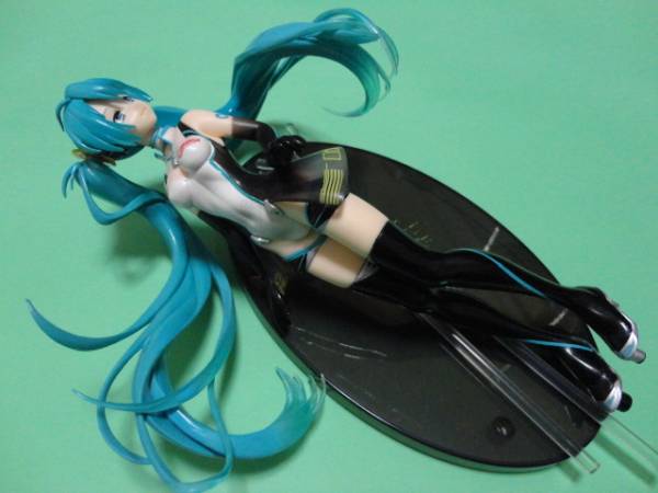 ■初音未來圖【賽車Miku】開貨■ <Br> ■初音ミクフィギュア【レーシングミク】開封品■