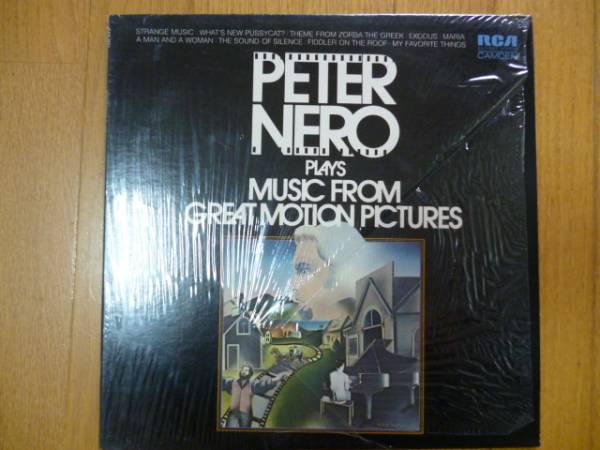 ピーター・ネロ/PLAYS MUSIC FROM GREAT MOTION PICTURES US盤　RCA CAS-2551_画像1