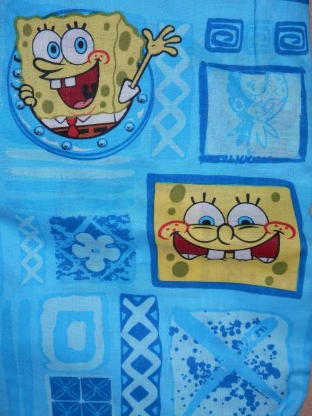 ※Sponge Bob cloth/スポンジボブ生地（アメリカ購入品）※_画像3