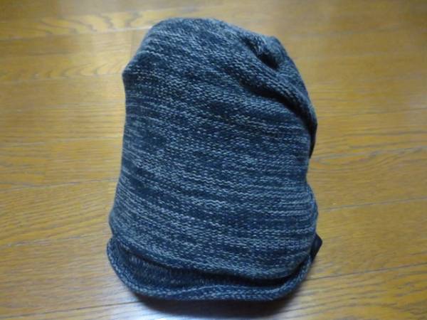 Twits變形棉針織帽黑色×棕色系列日本製造 原文:Twits 変型 コットンニットキャップ 黒×茶系 日本製