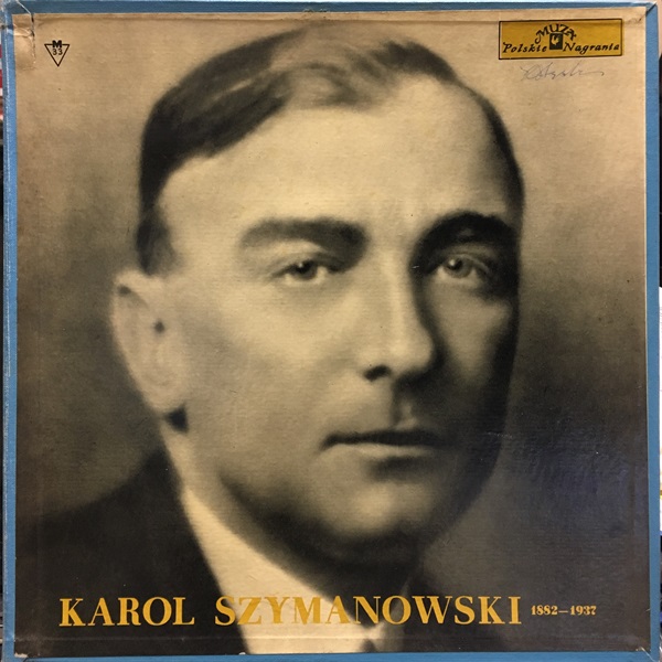 MUZA カロル・シマノフスキ 1882-1937 BOX 4LP+7吋 ボロディンSQ他 黒金フラット / KAROL SZYMANOVSKI BOX Borodin Quartet etc 4LP+7inch_画像1