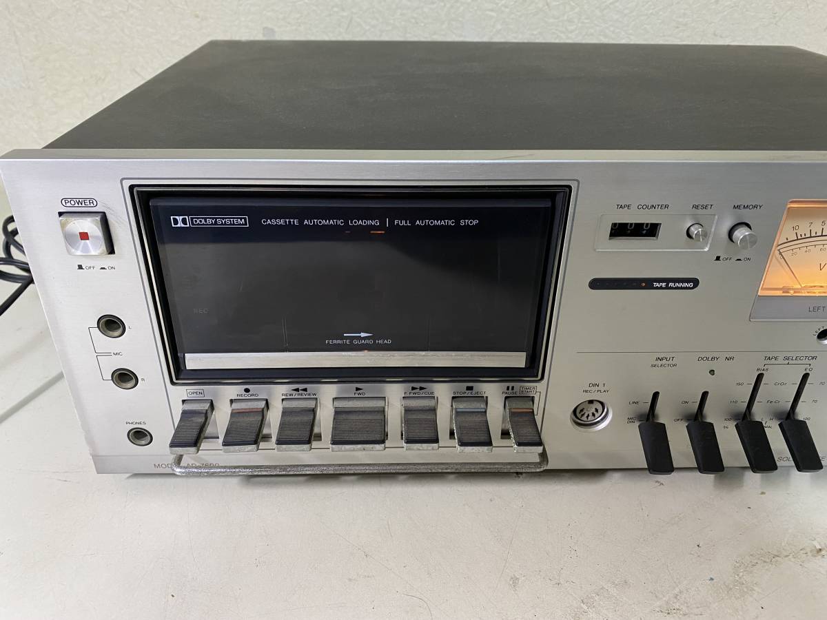 最大30 Off Aiwa アイワ Ad 7600 ステレオカセットデッキ オーディオ機器 通電確認済 現状品 人気ショップが最安値挑戦 最大30 Off Aiwa アイワ Ad 7600 ステレオカセットデッキ オーディオ機器 通電確認済 現状品 人気ショップが最安値挑戦
