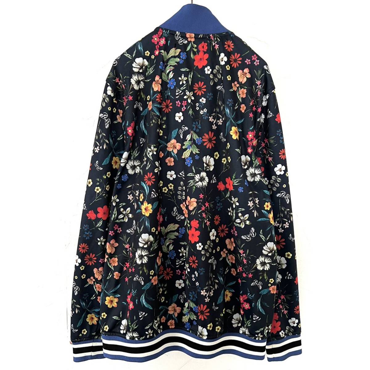 ZARA ザラ 花柄 ボタニカル ジャージ トラックジャケット メンズ ZARA ザラ 花柄 ボタニカル ジャージ トラックジャケット メンズ