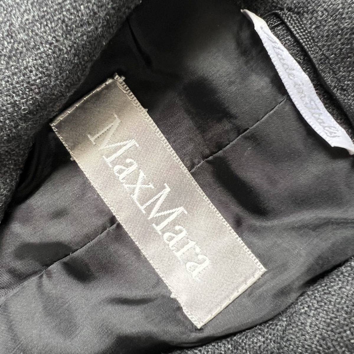 送料無料】Max Mara マックスマーラ カシミア ロングコート チェスター