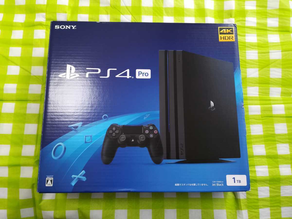 ☆美品☆ PLAYSTATION 4 Pro 1TB CUH-7200BB01-