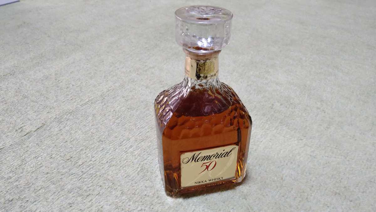 未開栓 NIKKA WHISKY MEMORIAL 50/ニッカ ウイスキー メモリアル50
