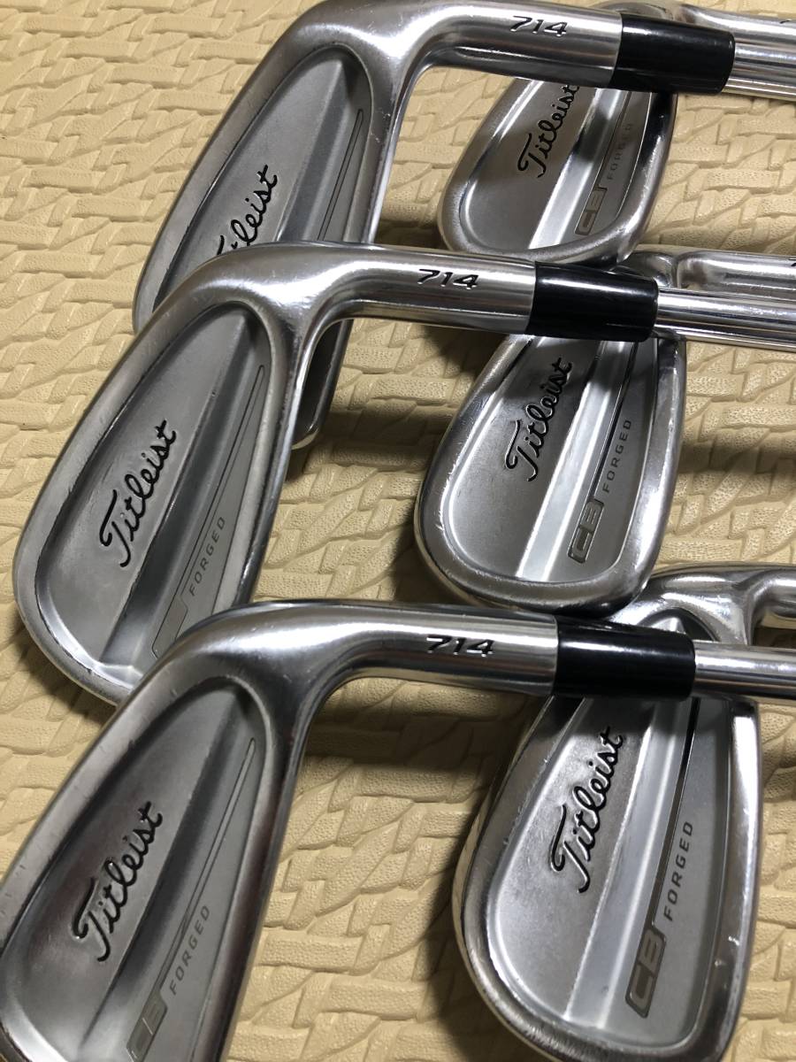 アイアン ヤフオク! アイアン CB 714 5~P 6本セ... - 希少 タイトリスト ¢タイトリス