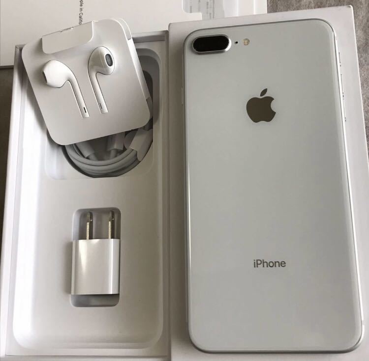 iPhone8plus 256GB シルバー simフリー