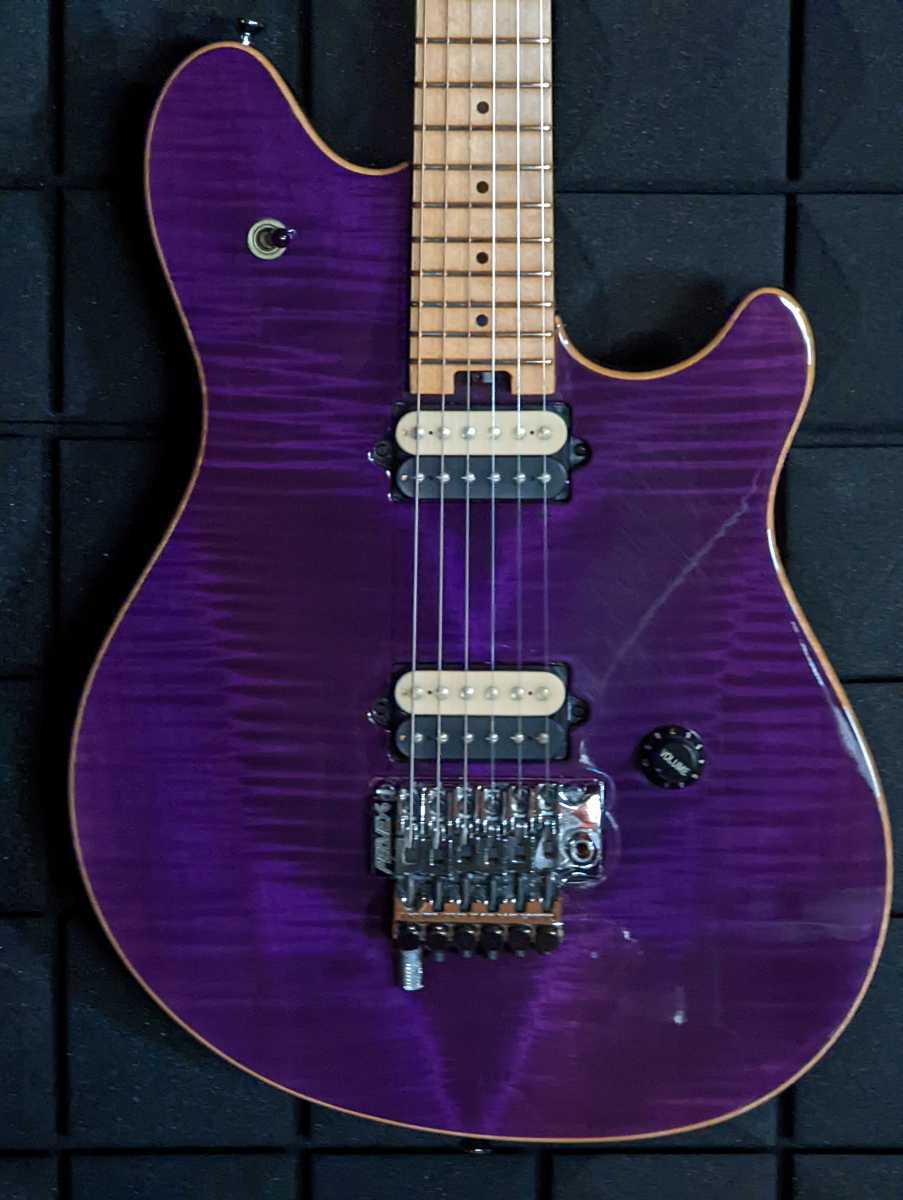 ★VAN HALEN★激レア★Peavey USA Wolfgang Special Trans purple EVH ヴァン ヘイレン_画像2