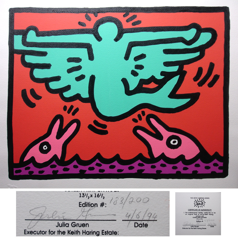 Yahoo!オークション - 慶應 【キース・ヘリング Keith Haring Yahoo!オークション - 慶應 【キース・ヘリング Keith Haring
