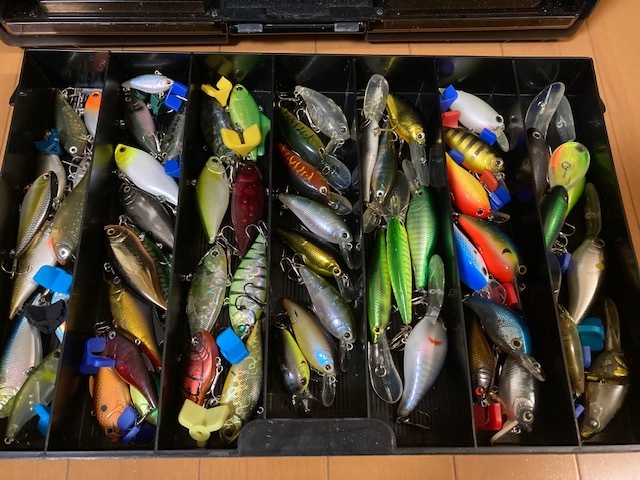 バス釣りルアー大量セット200個以上 タックルボックスVS8050 バス釣りルアー大量セット200個以上 タックルボックスVS8050