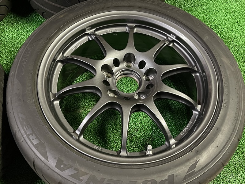 絶版 極上美品 BBS 鍛造 CLEARWAYS TT-10F 16×8J+30/7.5J+50 PCD114.3 5H BS ポテンザ RE71R TMスクエアー ZC32S スイフトスポーツ CE28 8