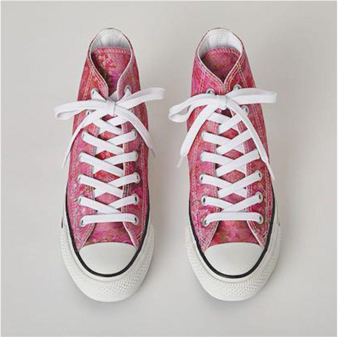 J_O × CONVERSE ハイカットスニーカー SAKURA 28cm ヤンチェオンテンバール コンバース オールスター サクラ さくら JANTJE_ONTEMBAAR_画像2