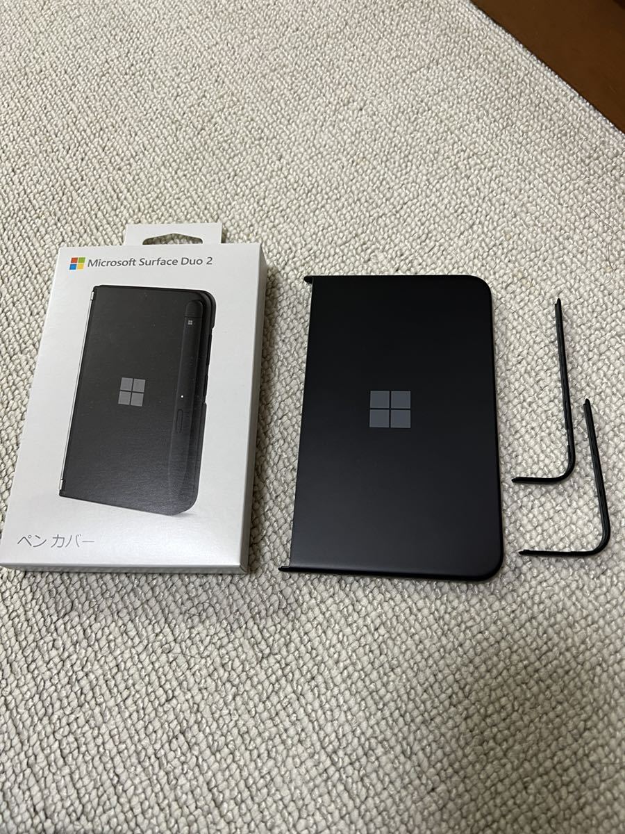 マイクロソフト　国内正規品　Surface Duo2 純正　ペンカバー　ブラック