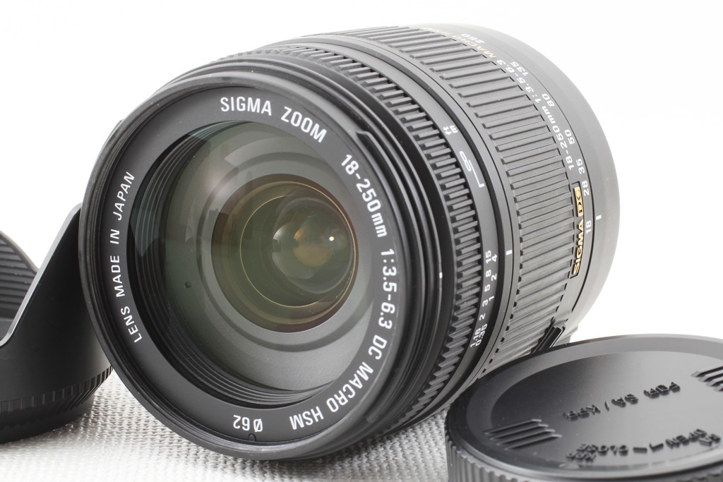 SIGMA 高倍率ズームレンズ 18-250mm F3.5-6.3 DC MACRO HSM