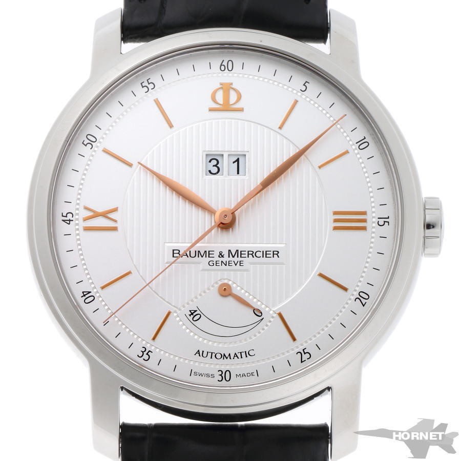 BAUME＆MERCIER ボーム＆メルシエ クラシマ スモールコンプリケーション オートマチック M0A10142 SS メンズ 時計 2110426_画像1