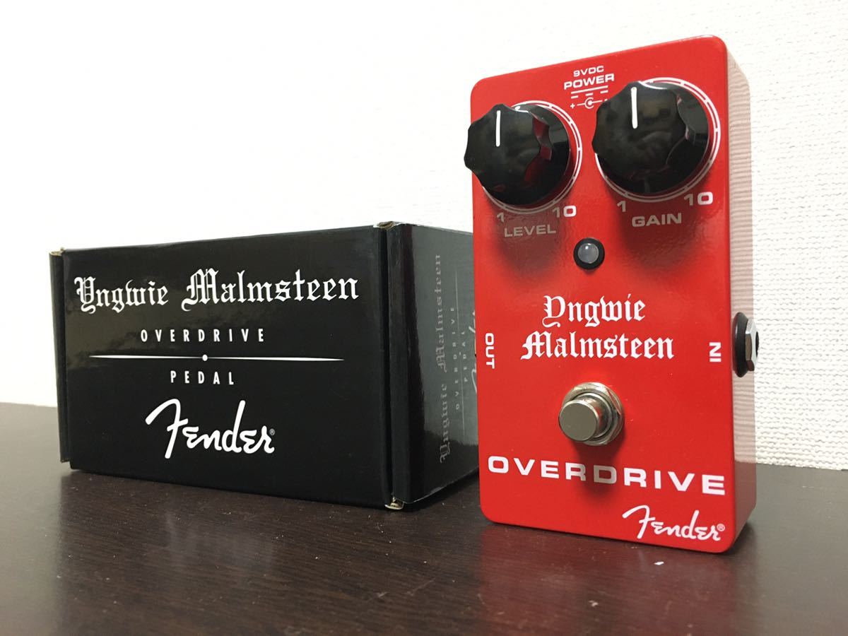 レア】Fender Yngwie Malmsteen Overdrive イングヴェイ