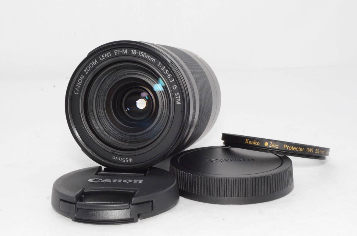 超美品☆Canon キャノン EF-M18-150mm F3.5-6.3 IS STM グラファイト