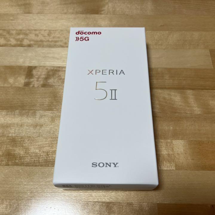 docomo SONY Xperia 5 II パープル Purple ネットワーク制限○ SIM