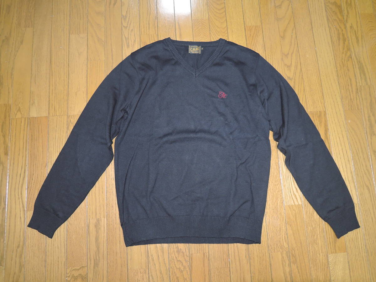 最新情報 CALEE / カシミヤ 薄手 カットソー 黒 L V地ニット カシミア混 キャリー Lサイズ 最新情報 CALEE / カシミヤ 薄手 カットソー 黒 L V地ニット カシミア混 キャリー Lサイズ