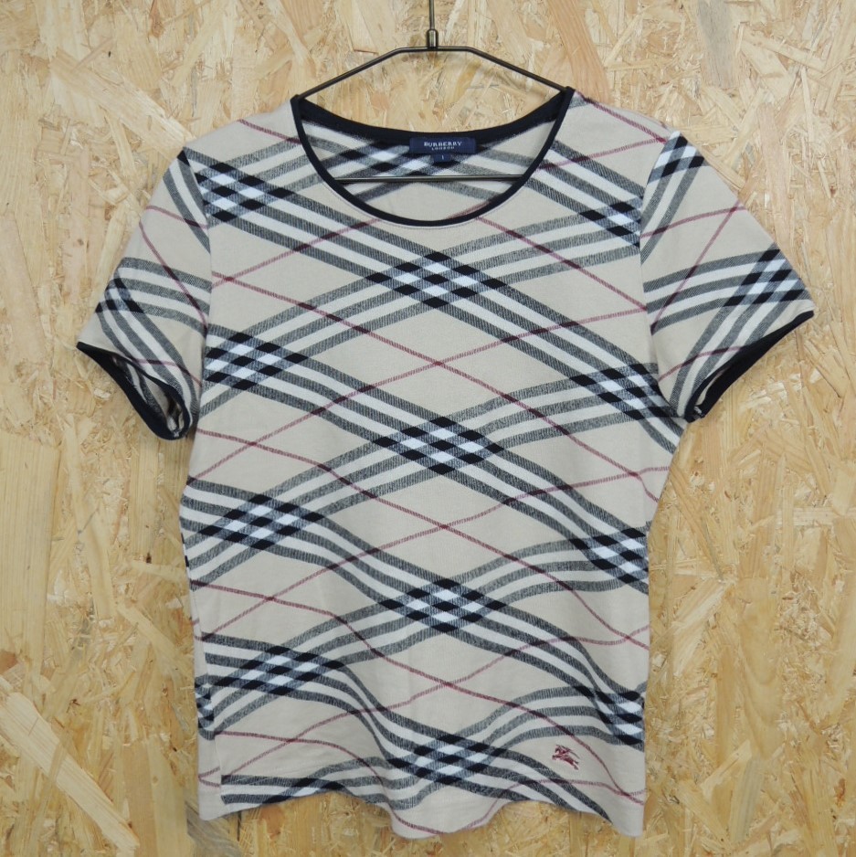 人気の定番アイテム  London　カットソー BURBERRY Tシャツ/カットソー(半袖/袖なし)