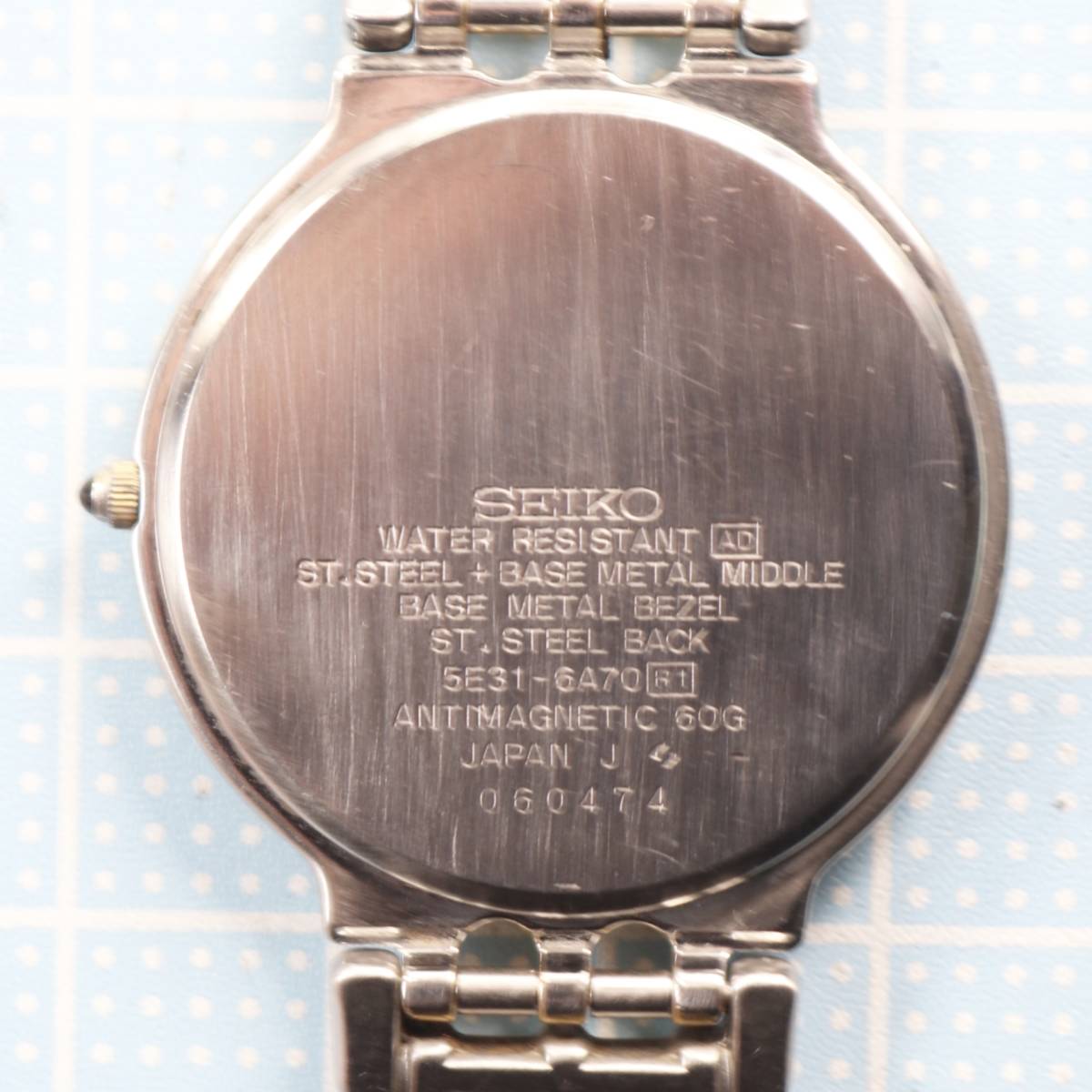 SEIKO Dolce 稼働品【美品】電池交換 簡易クリーニング済 フォロー割