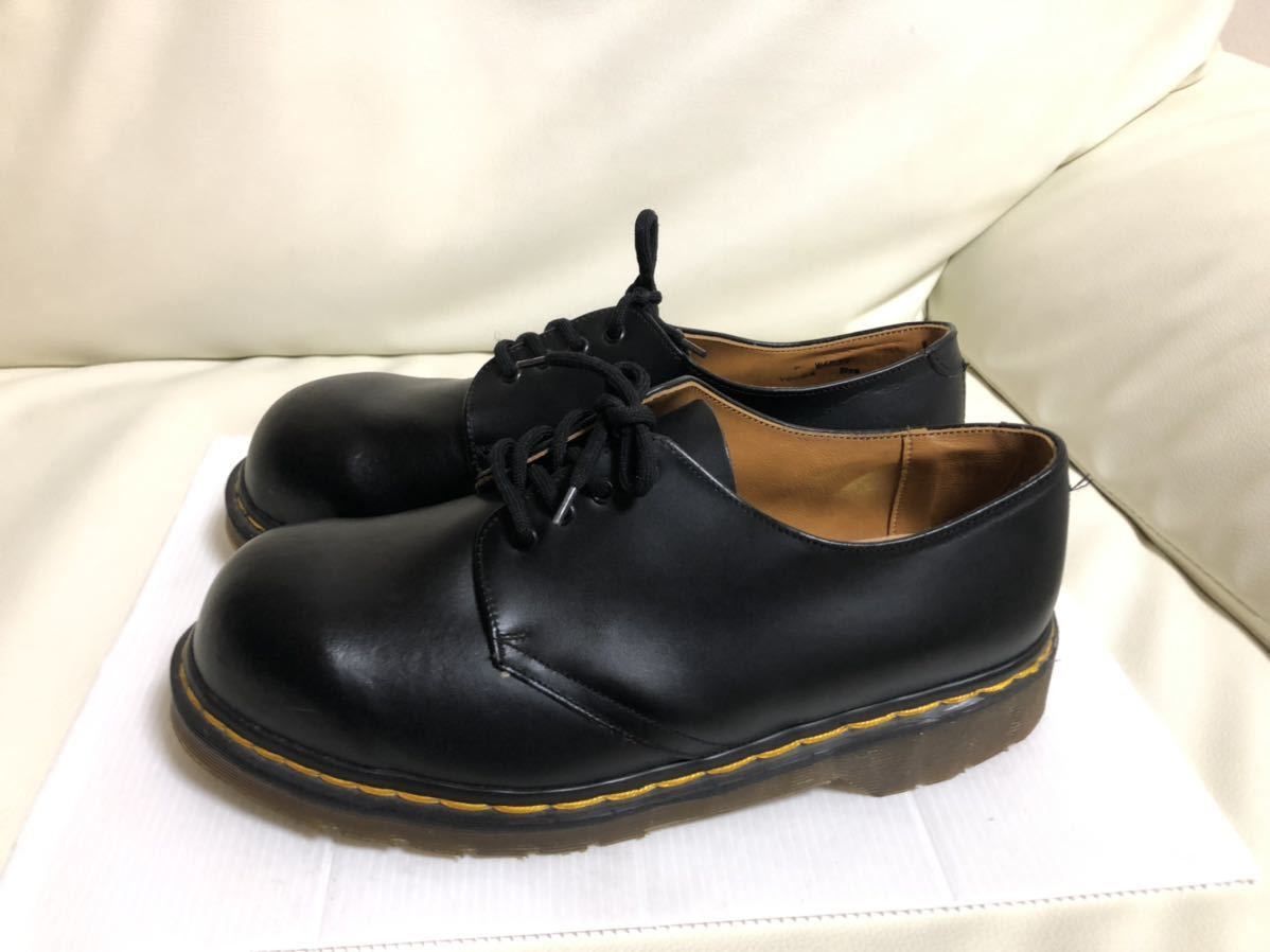 レア】Dr.Martens ドクターマーチン 3ホール スチールトゥ 英国製