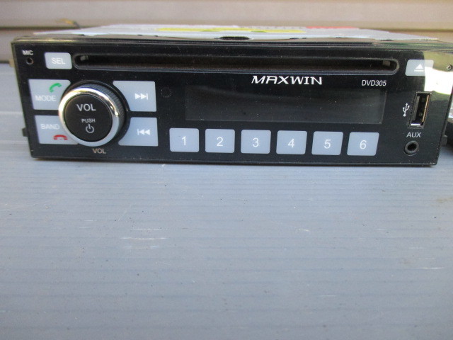 MAWIN 12V for DVD radio USB slot 1 piece attaching remote control attaching secondhand goods 